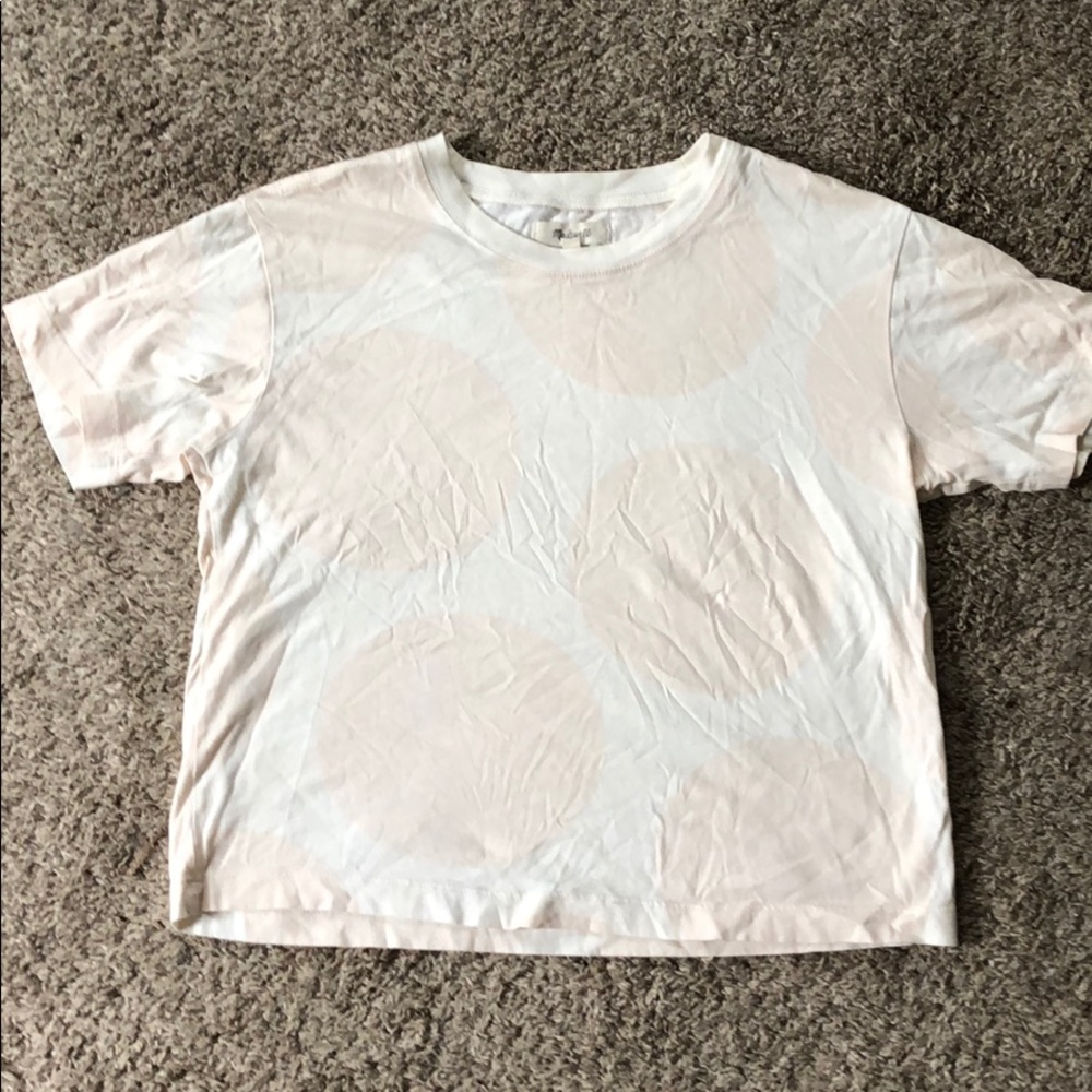 Madewell cropped tshirt